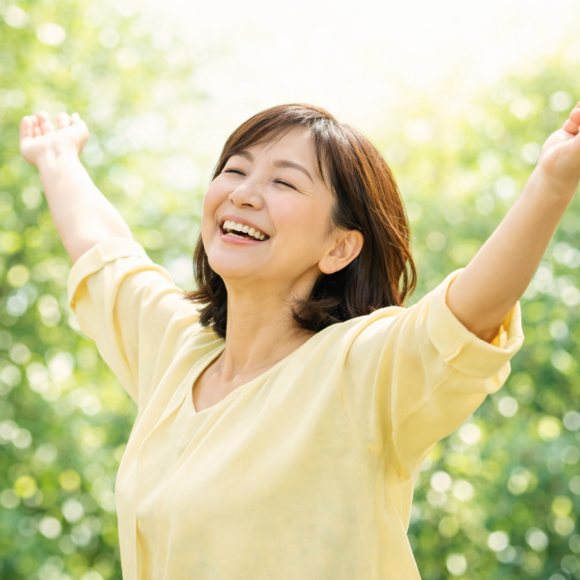 不調もなくなり元気一杯